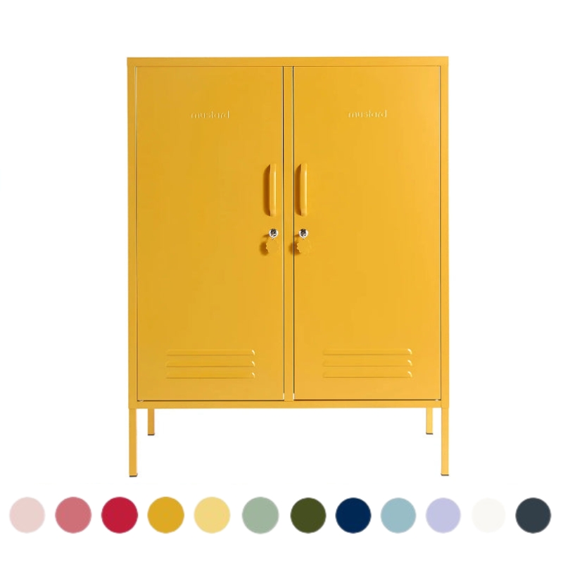 Mustard Made The Midi Locker – 11 colour options
