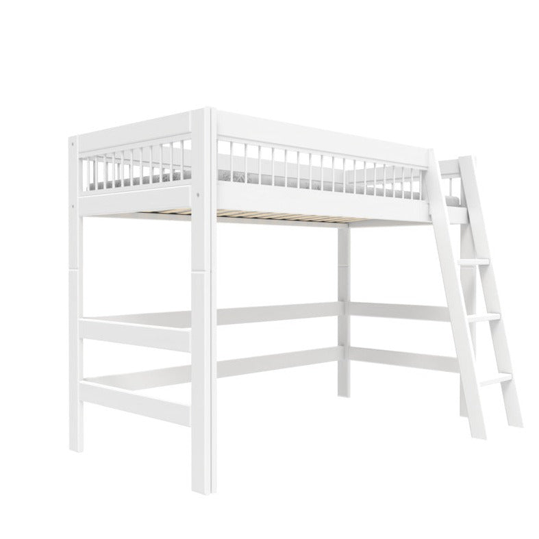 Lifetime Kidsrooms Breeze Low Loft bed with ladder and optional curtain