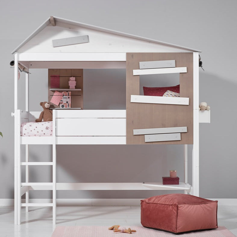 Lifetime Semi-High Hideout Bed with ladder