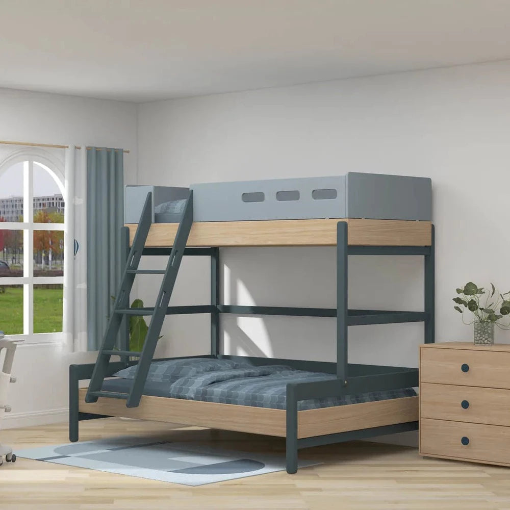 Flexa Popsicle Family Bed with Slanting Ladder – Available in 3 colours