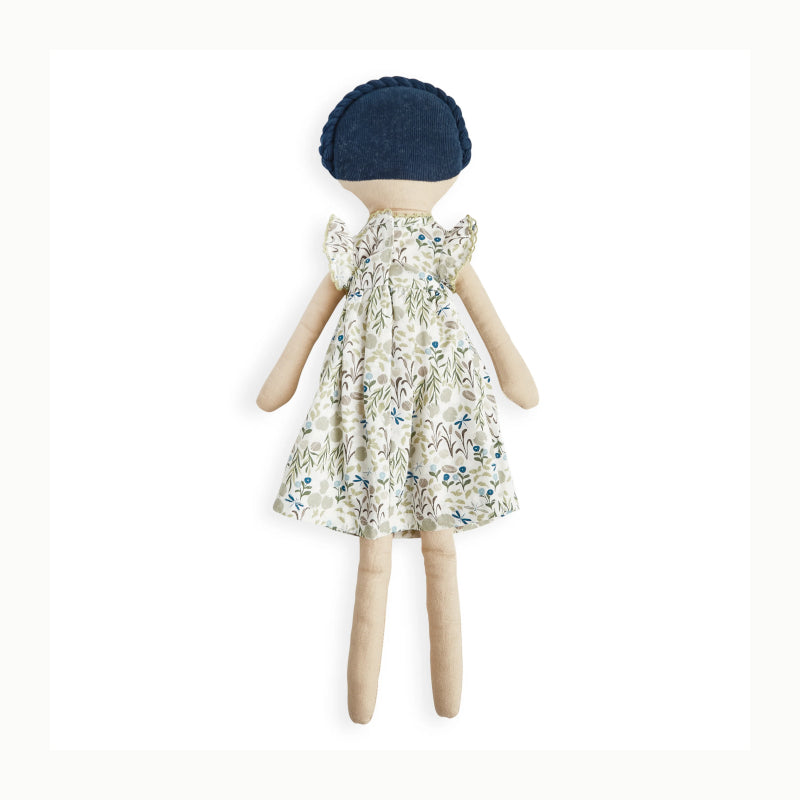 Avery Row Linen Doll Connie Toy with Riverbank Dress