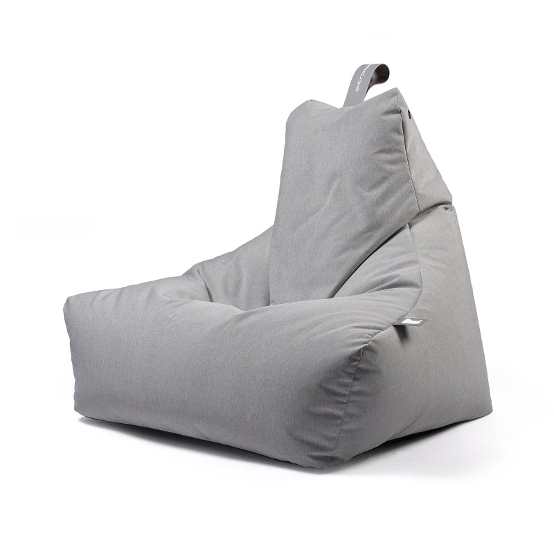 Extreme Lounging Mighty Pastel Bean Bag in Grey