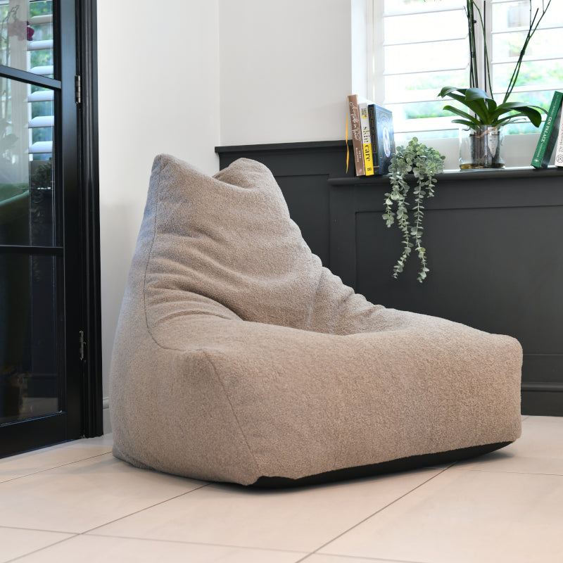 Extreme Lounging Mighty Teddy Bean Bag in Mink