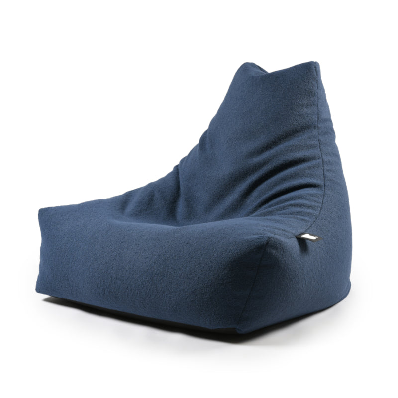 Extreme Lounging Mighty Teddy Bean Bag in Navy