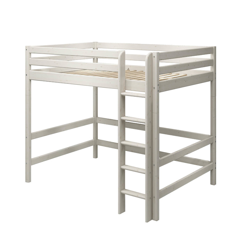 Flexa Classic High Bed with Slanting or Straight Ladder