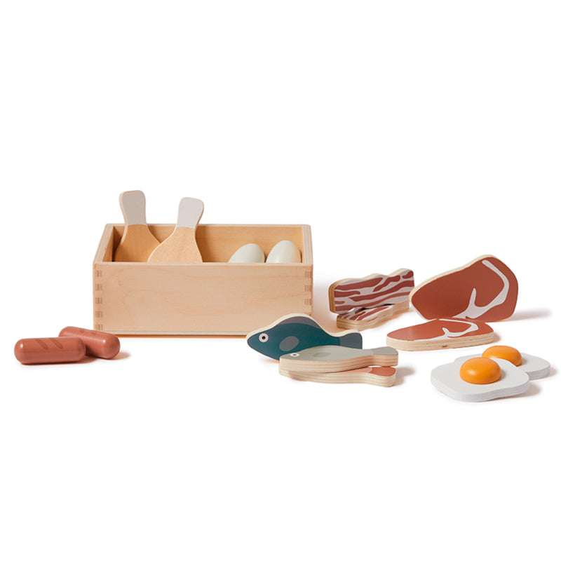 Flexa Fish and Meat Wooden Toys