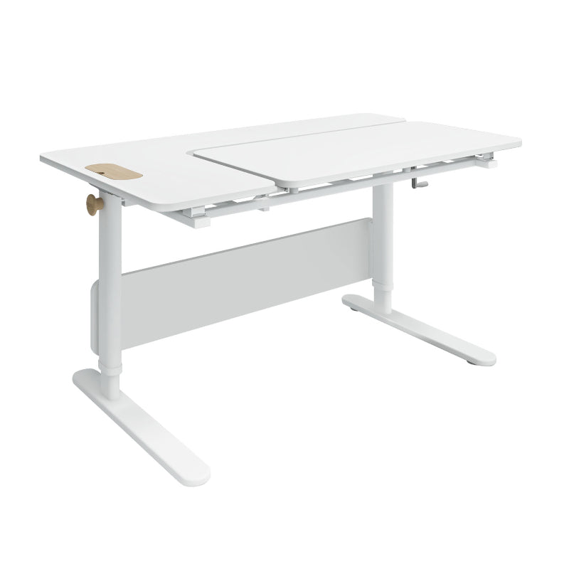 Flexa Moby Adjustable Desk in White