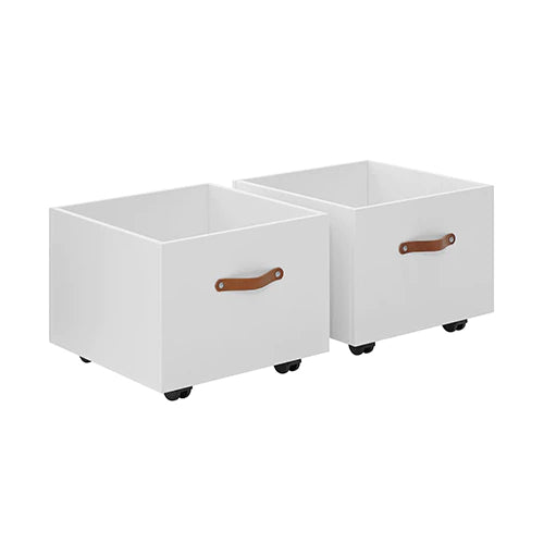 2 Storage Boxes on Wheels