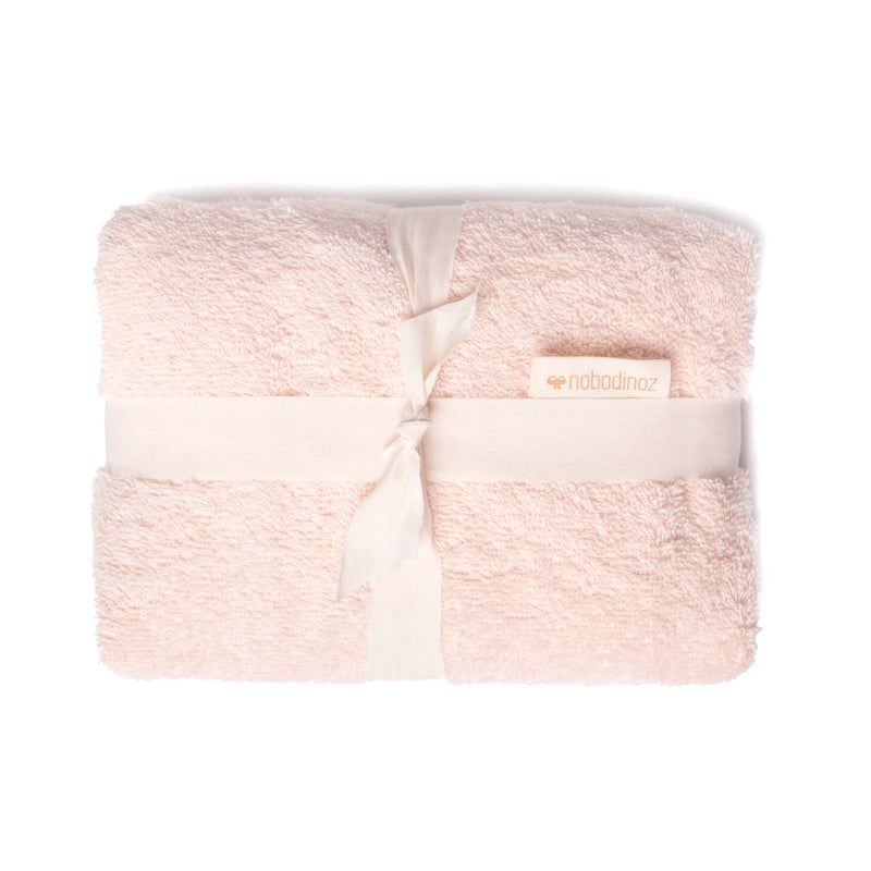 Nobodinoz So Cute Towelling Changing Cushion Cover in Pink