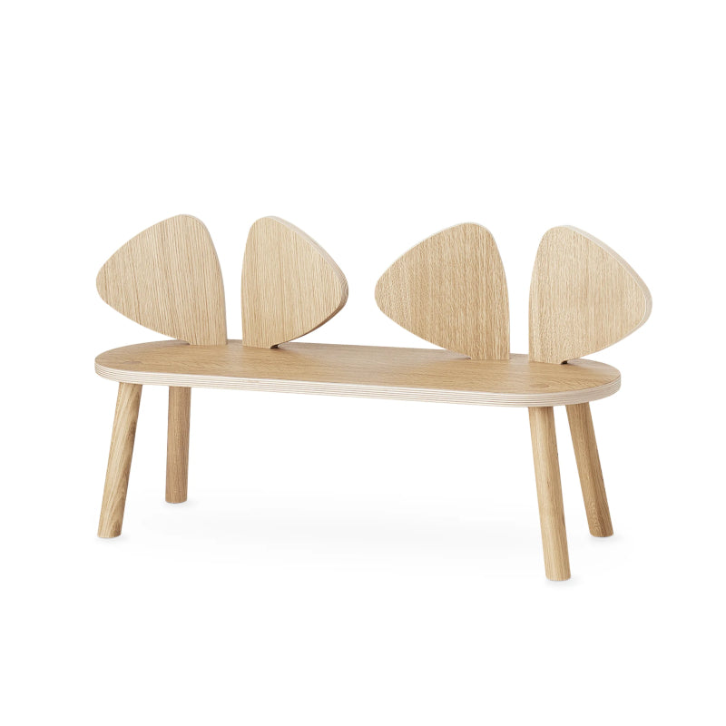 Nofred Mouse Bench in Oak