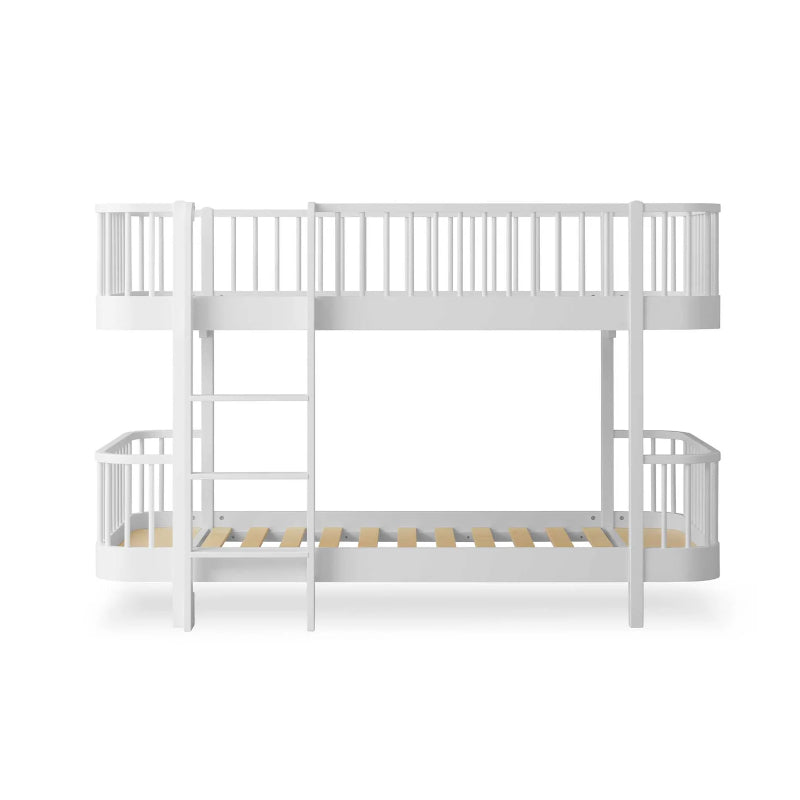 Oliver Furniture Original Low Wood Bunk Bed in White