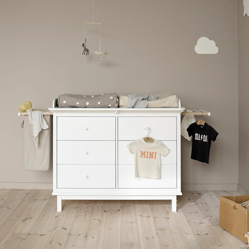 Oliver Furniture Seaside 6 Drawer Nursery Dresser with Changing Top