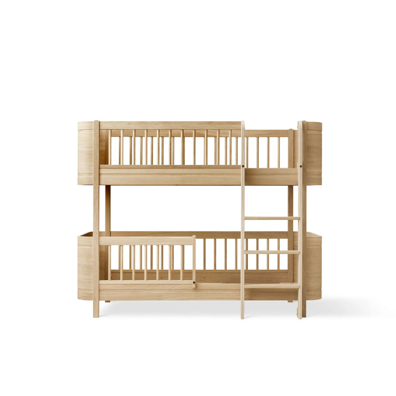 Oliver Furniture Wood Mini+ Low Bunk Bed in Oak