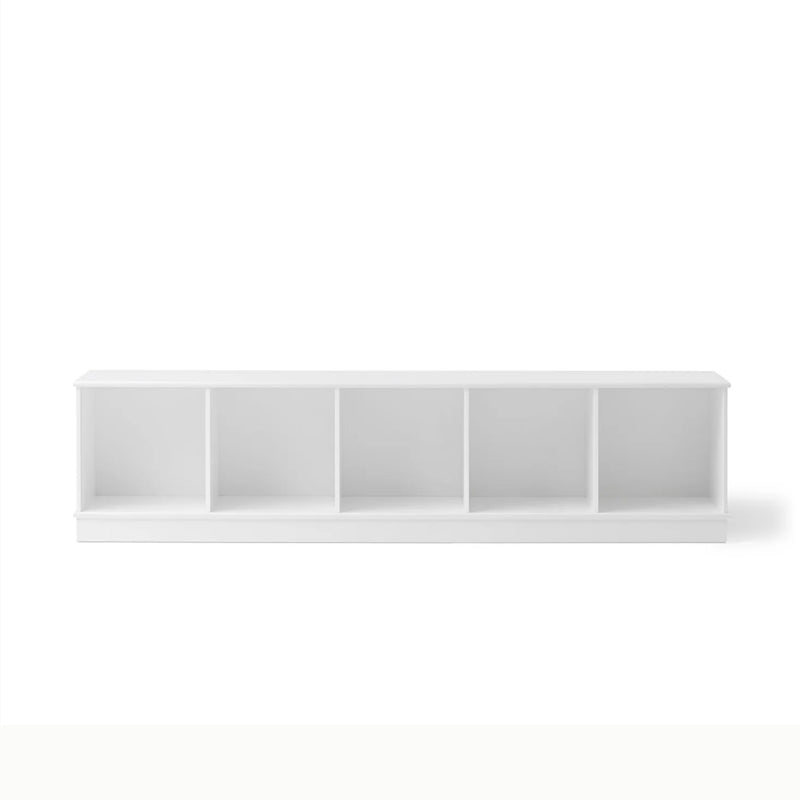 Oliver Furniture Wood Horizontal Shelving Unit with 5 Spaces