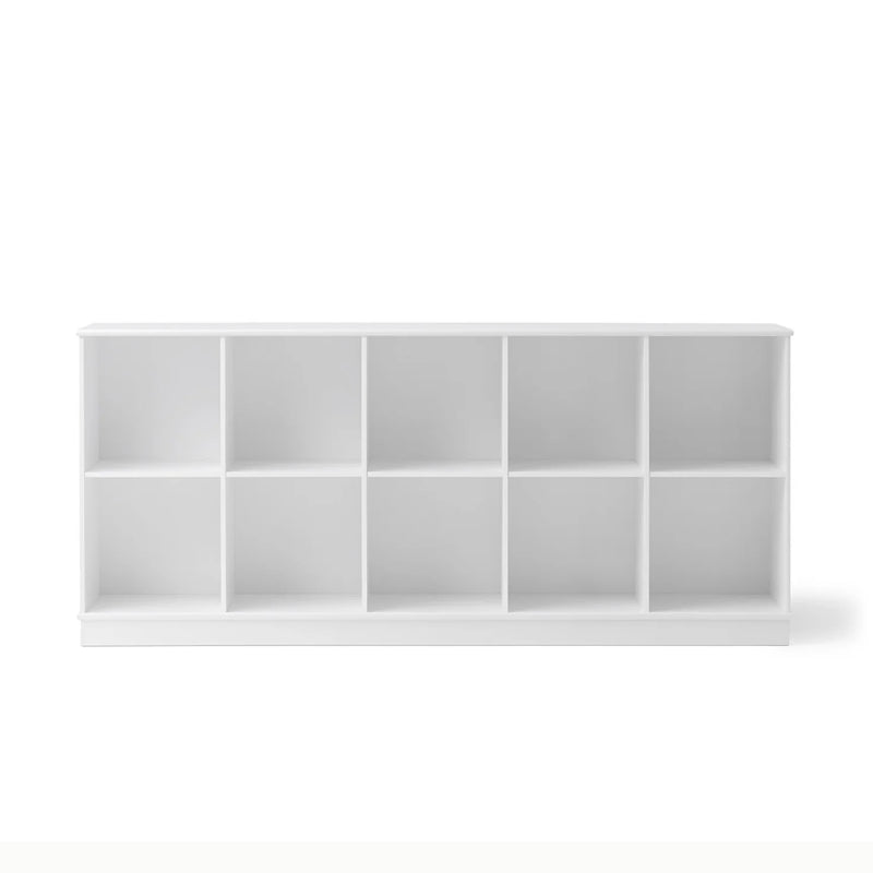 Oliver Furniture Wood Horizontal Shelving Unit with 10 Spaces