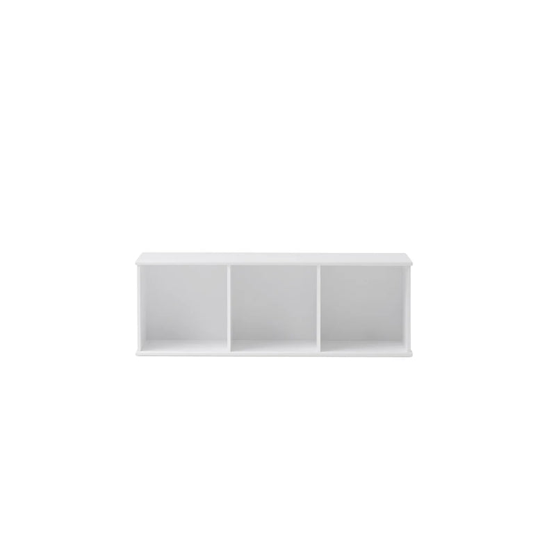 Oliver Furniture Wood Wall Hung Shelving Unit with 3 Spaces