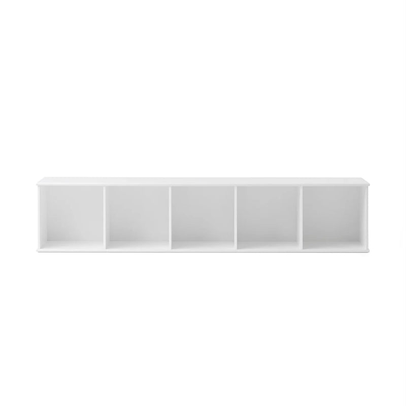 Oliver Furniture Wood Wall Hung Shelving Unit with 5 Spaces