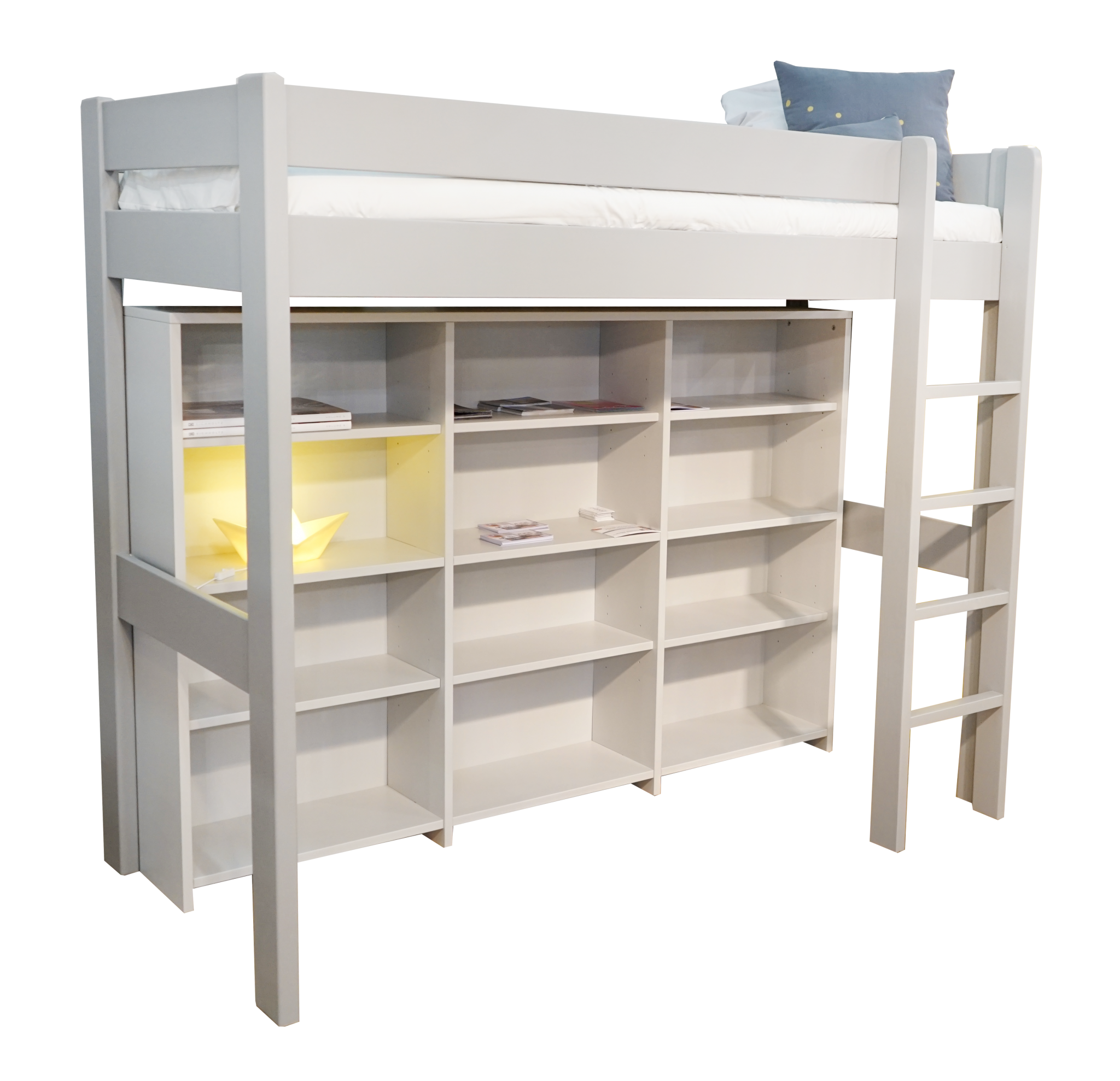 Mathy by Bols Small Double Loft Bed with optional storage
