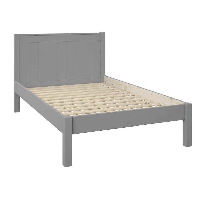 Stompa Classic Double Bed with Optional Drawers in Grey