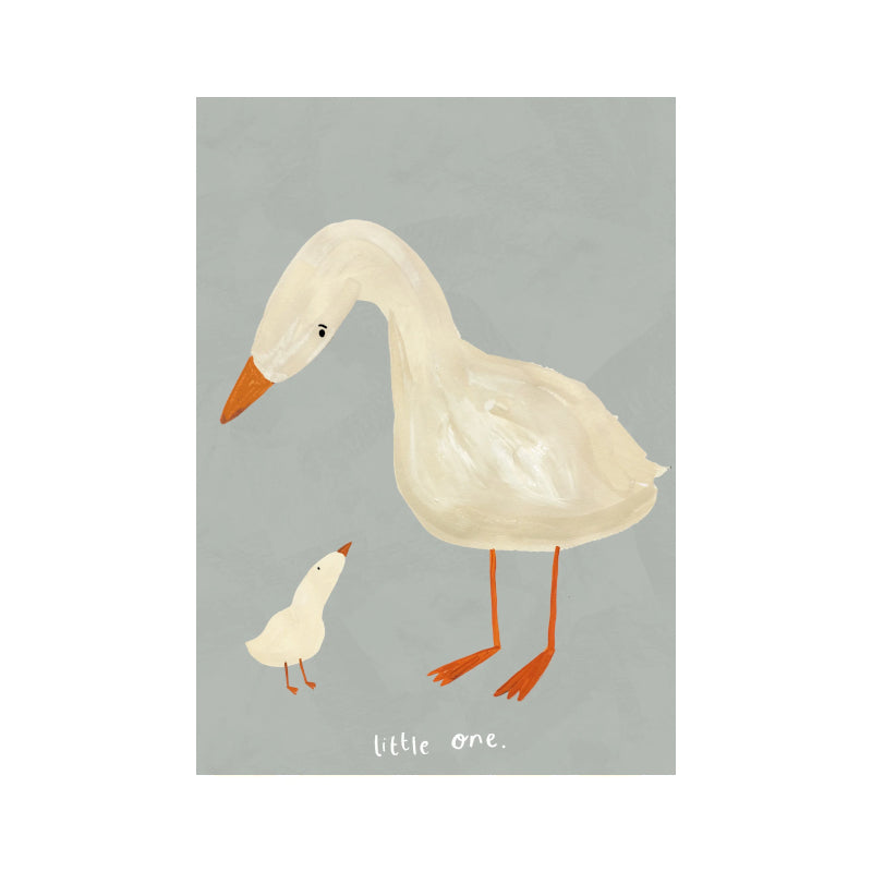 Yaya Studio Little One Geese A4 Art Print