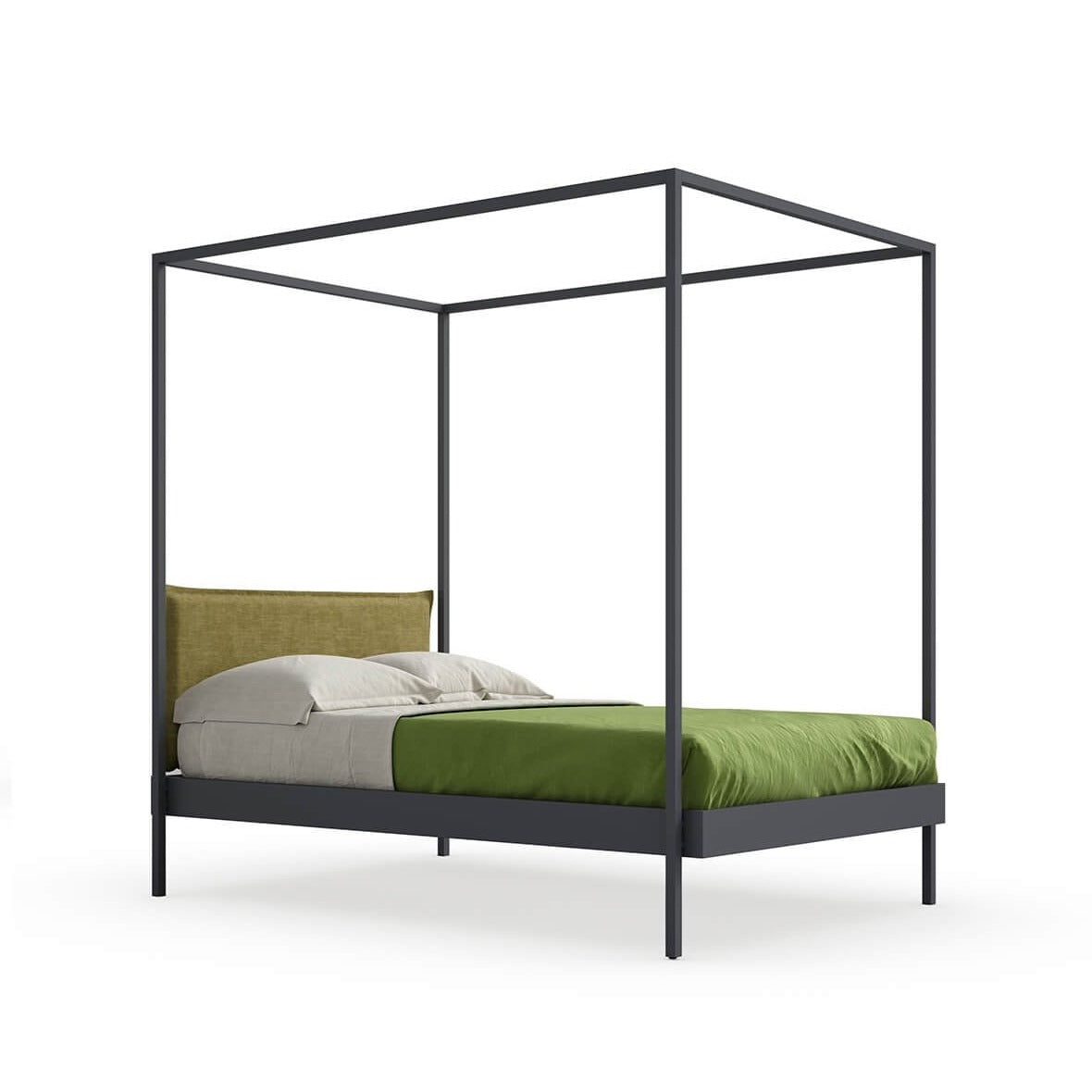 Grey ‘Kap’ Children’s Canopy bed by Nidi design