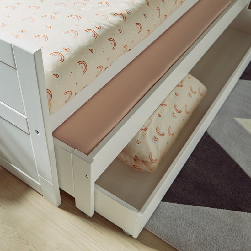 Cabin Bed with Storage Drawer and Guest Bed - Lifetime Kids
