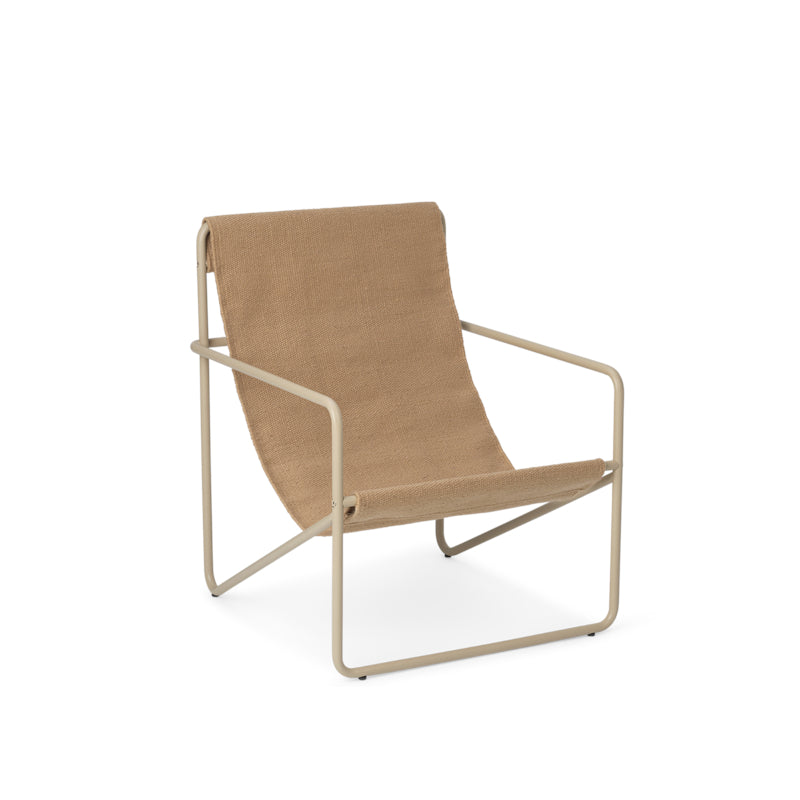 Ferm Living Kids Desert Lounge Chair in Cashmere and Sand