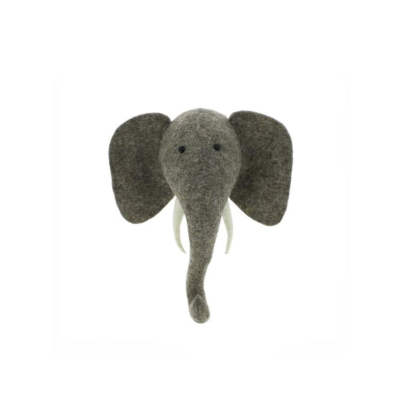 Fiona Walker Mini Felt Elephant Head