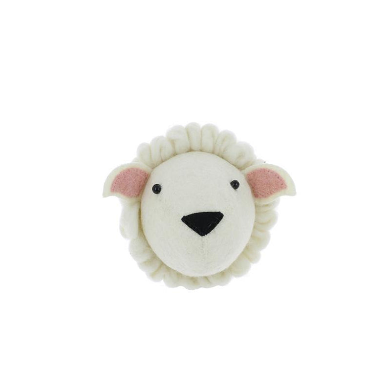 Fiona Walker Mini Felt Sheep Wall Head