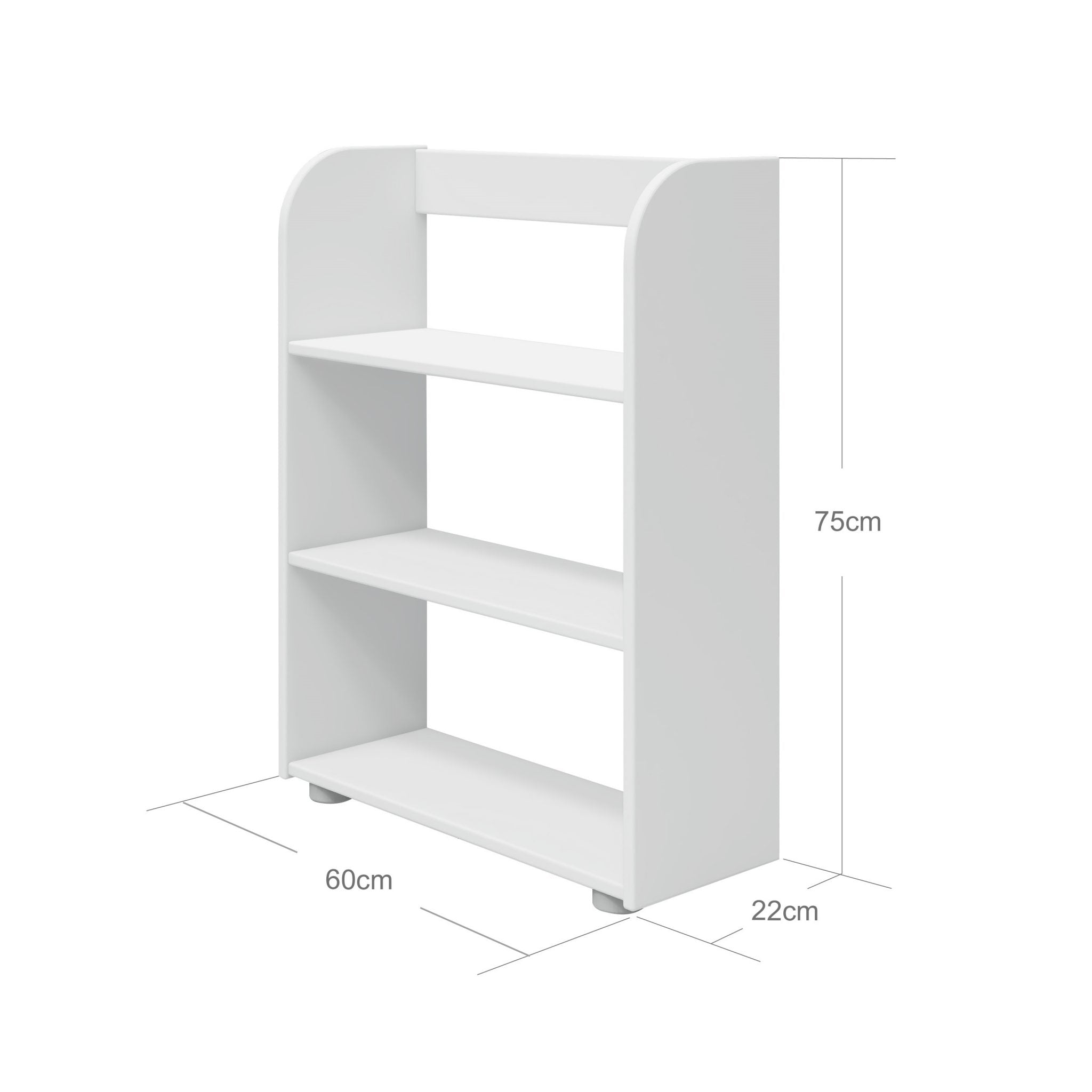 Flexa wall shelf white