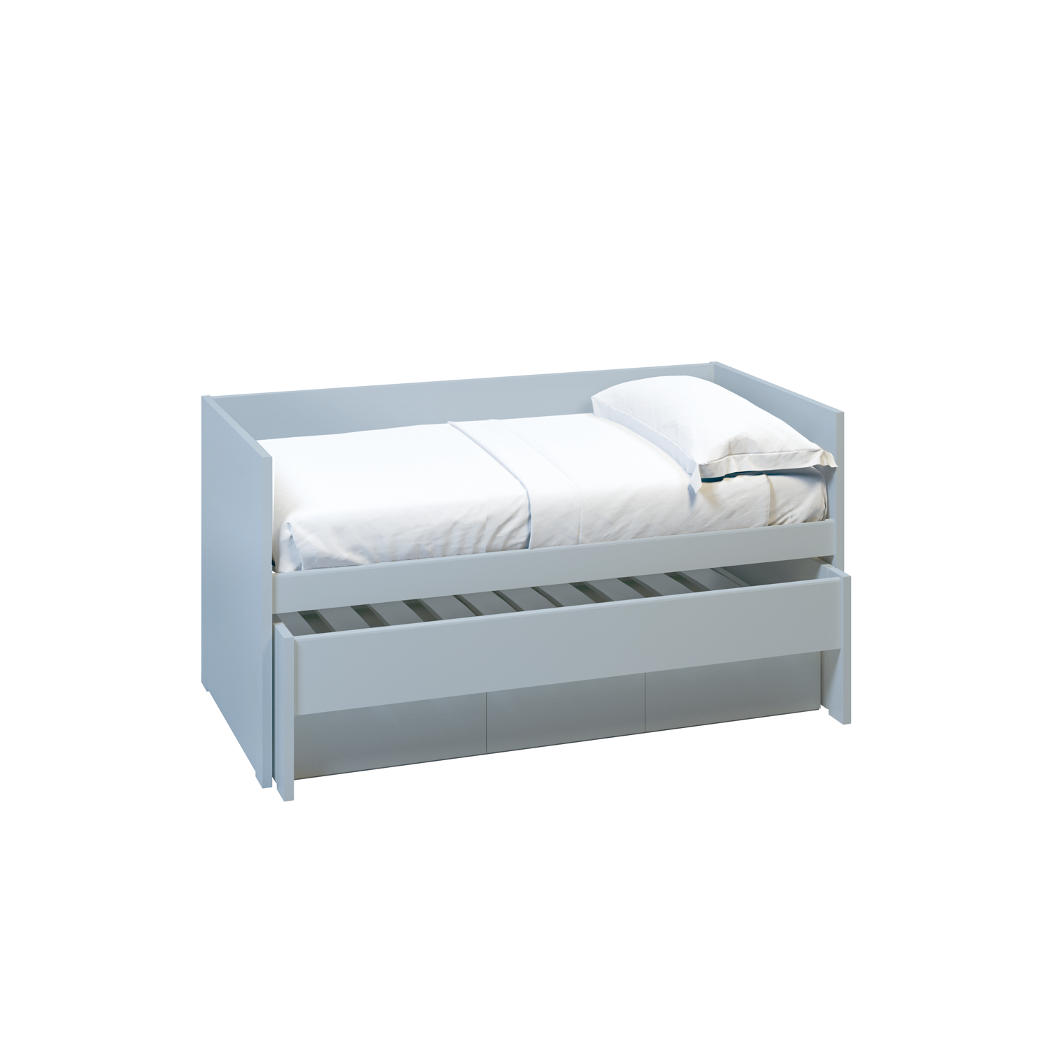 Muba Movil Day Bed with Trundle and Bed Drawer