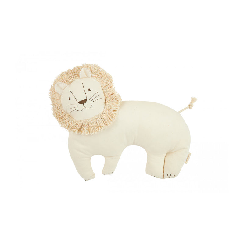 Nobodinoz White Lion Cushion