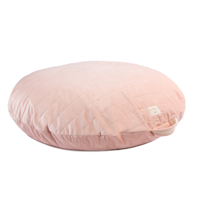 Nobodinoz Sahara Beanbag in Bloom Pink Velvet