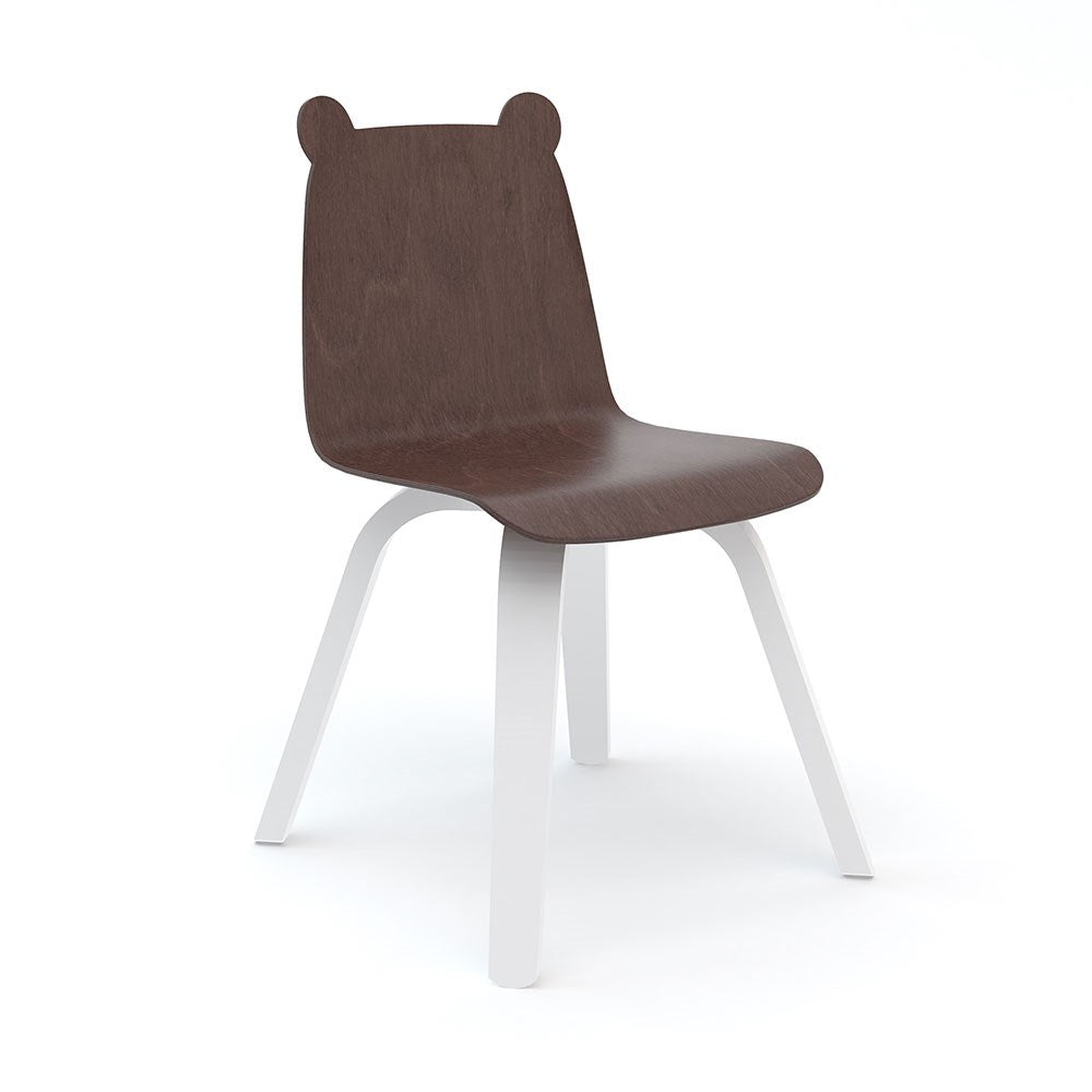 Oeuf bear chair walnut