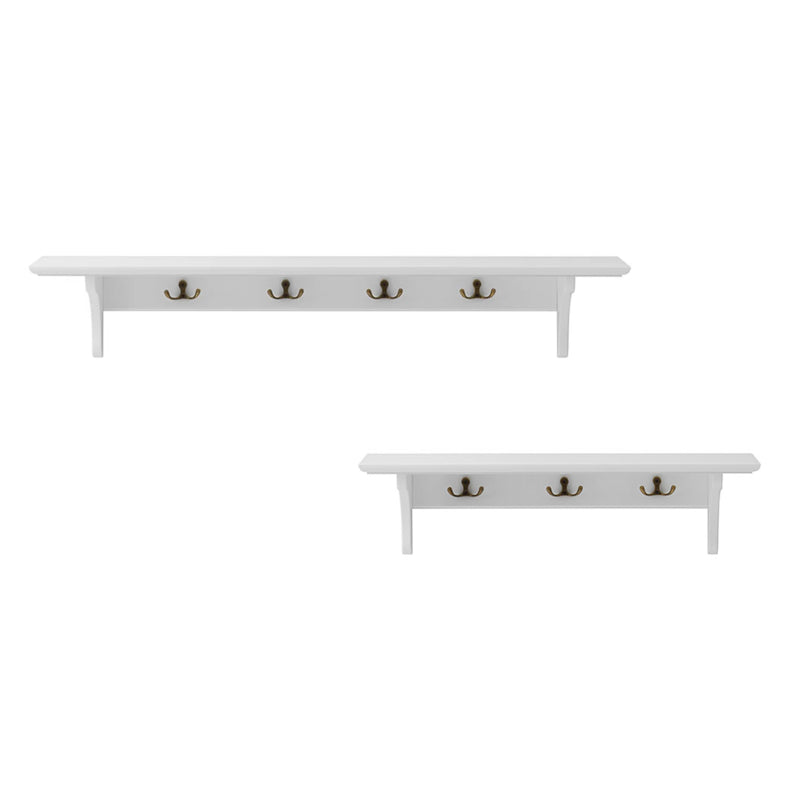 Oliver Furniture Seaside Shelf with Hooks – 2 sizes available