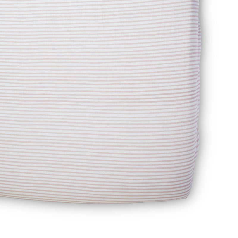 Pehr Designs Petal Stripes Away Cotbed Sheet