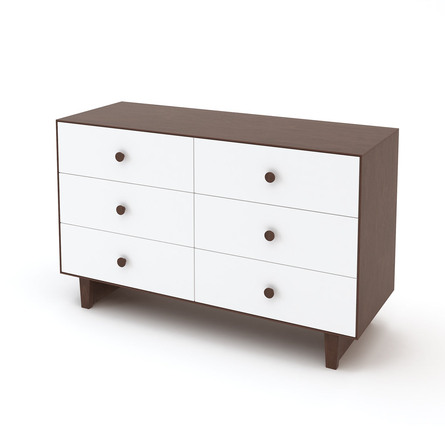 Oeuf Merlin 6 Drawer Dresser with Rhea Legs-available in 3 colours