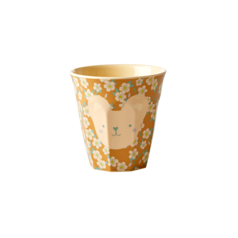 Rice Melamine Cup in Soft Brown Teddy