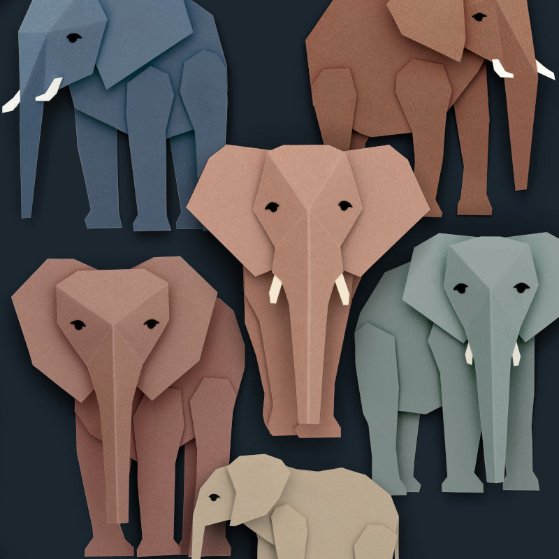 Studio Ditte Elephant Wallpaper
