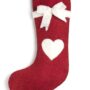 Gry and Sif Christmas Stocking - Red Heart