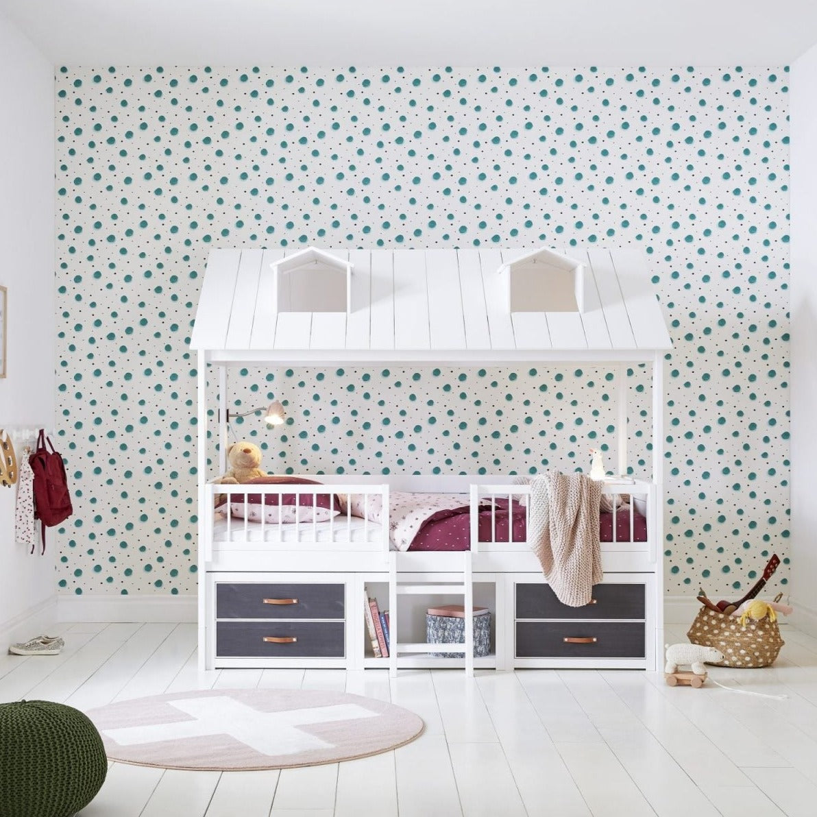 Beach hut bed with storage by Lifetime Kids