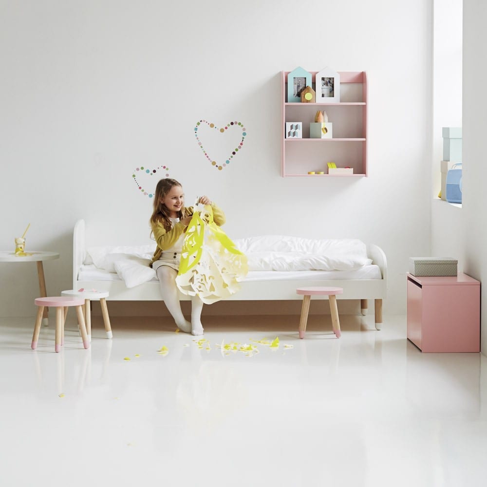 Flexa Dots Children’s Single Bed in White