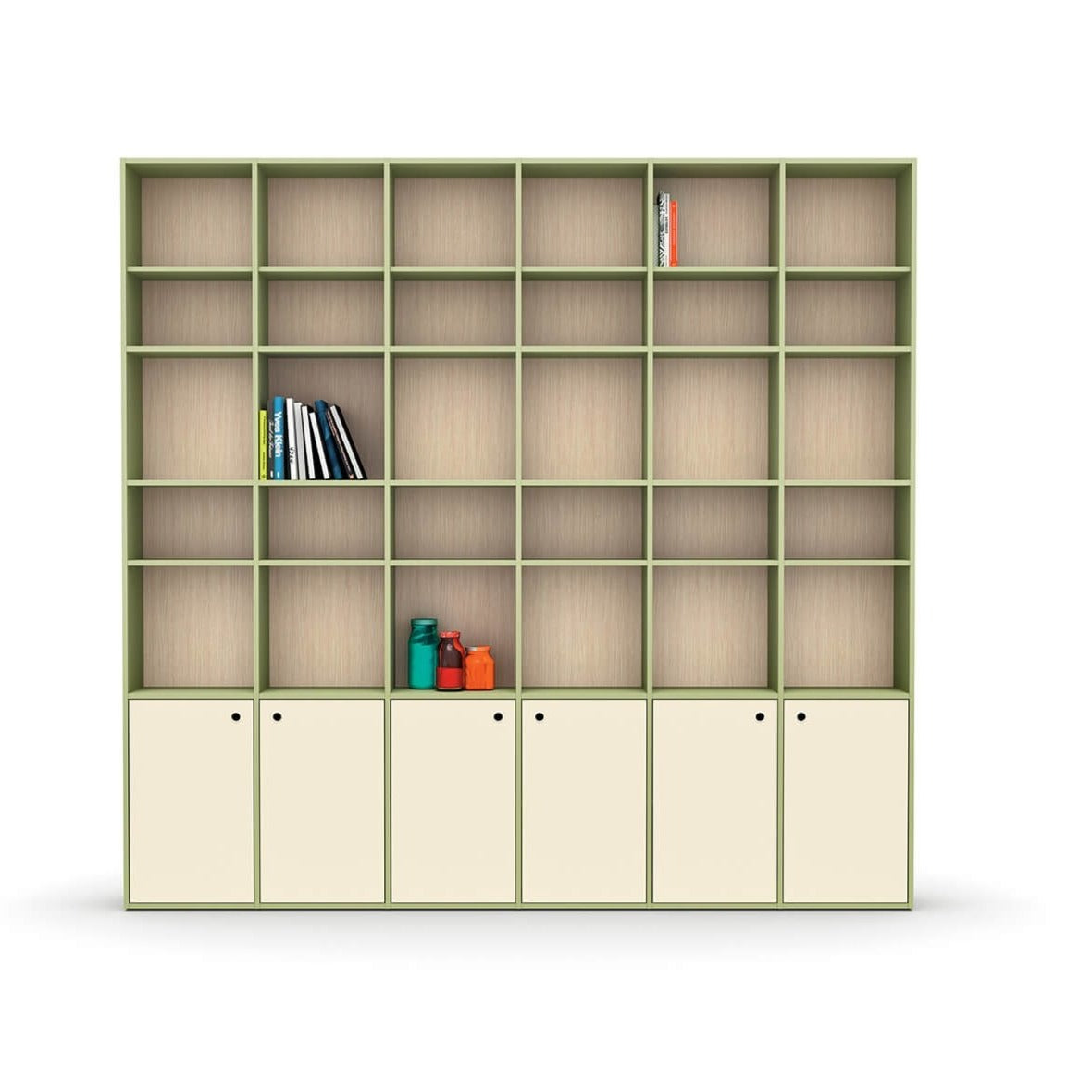 Luce Library System – Choice of sizes and colours