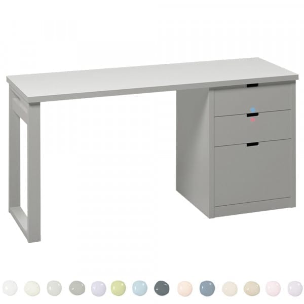 Desk with drawer unit- by Muba