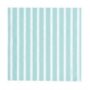Paper Napkins  by my little day - white and aqua stripes