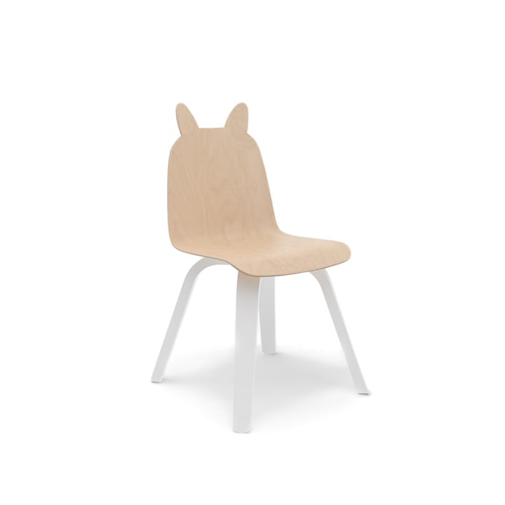 Playroom Chairs by Oeuf -  rabbit ears in Birch (Set of 2)