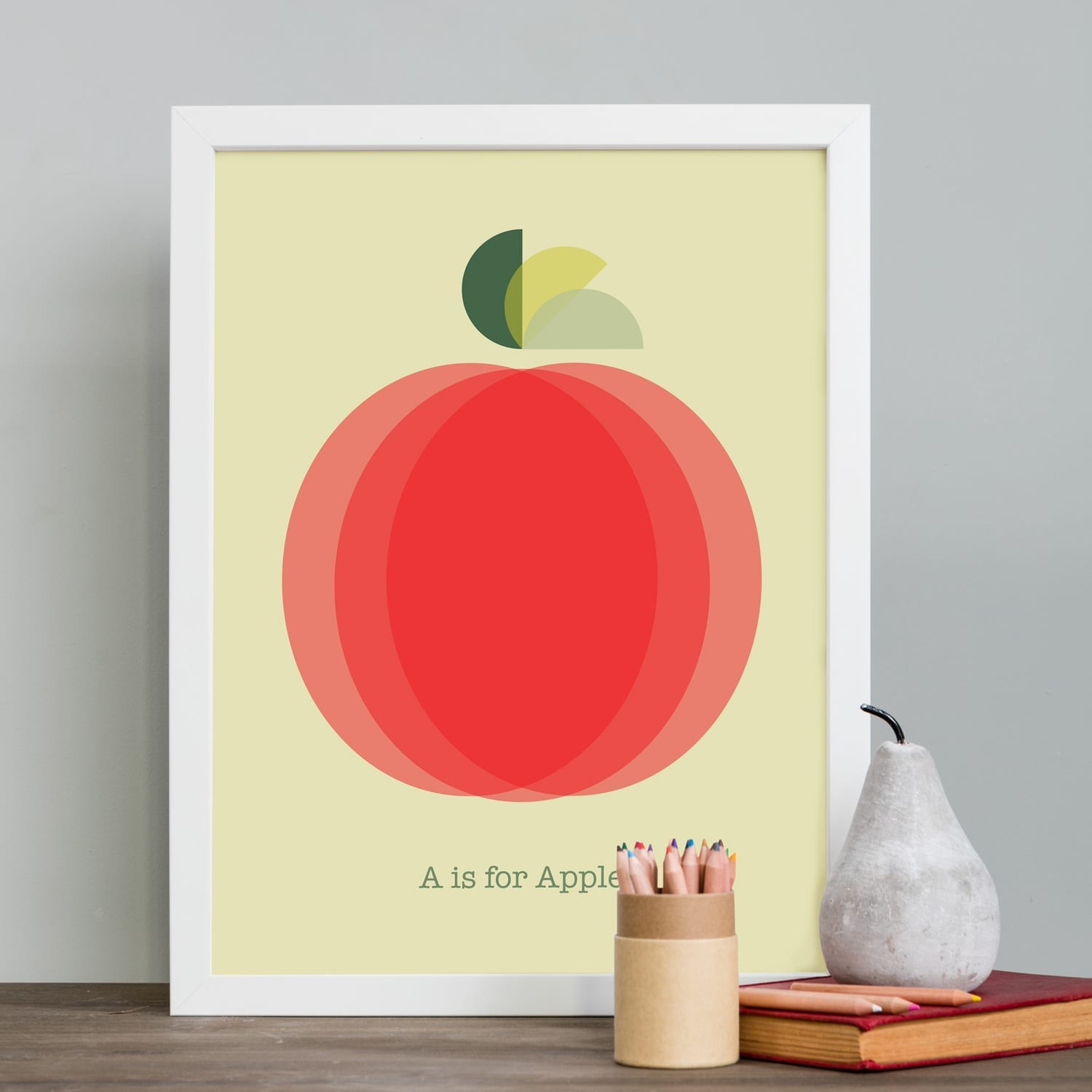 A is for Apple by Mimi & Mae